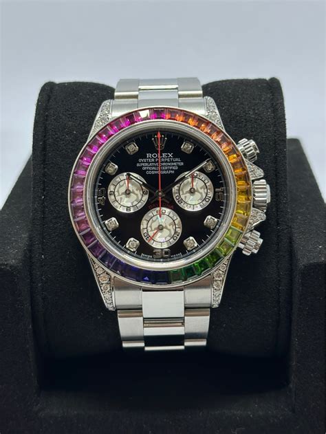 rolex 116520 rainbow